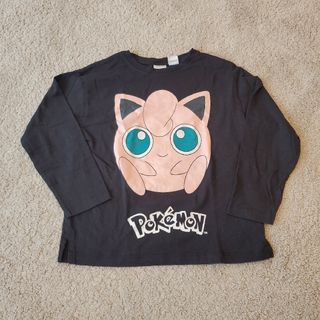 ポケモン(ポケモン)のポケモン プリン ZARA キッズ 長袖Tシャツ ブラック 120サイズ(Tシャツ/カットソー)