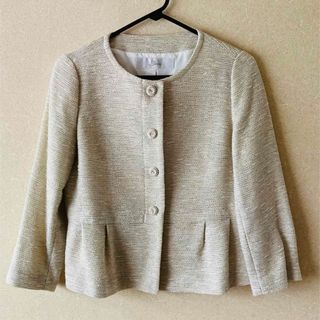 メルローズ(MELROSE)の☆美品 メルローズ キレイ系 ジャケット 入学式 卒業式 結婚式などに☆(ノーカラージャケット)