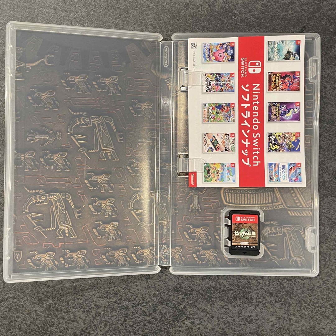 Nintendo Switch(ニンテンドースイッチ)のゼルダの伝説　ティアーズ オブ ザ キングダム エンタメ/ホビーのゲームソフト/ゲーム機本体(家庭用ゲームソフト)の商品写真