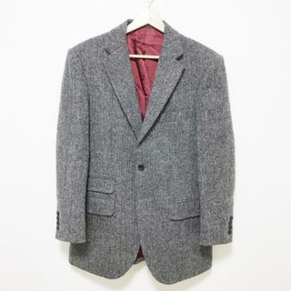 Harris Tweed - Harris Tweed(ハリスツイード) ジャケット メンズ美品  - 白×黒×マルチ 長袖/肩パッド/秋/冬