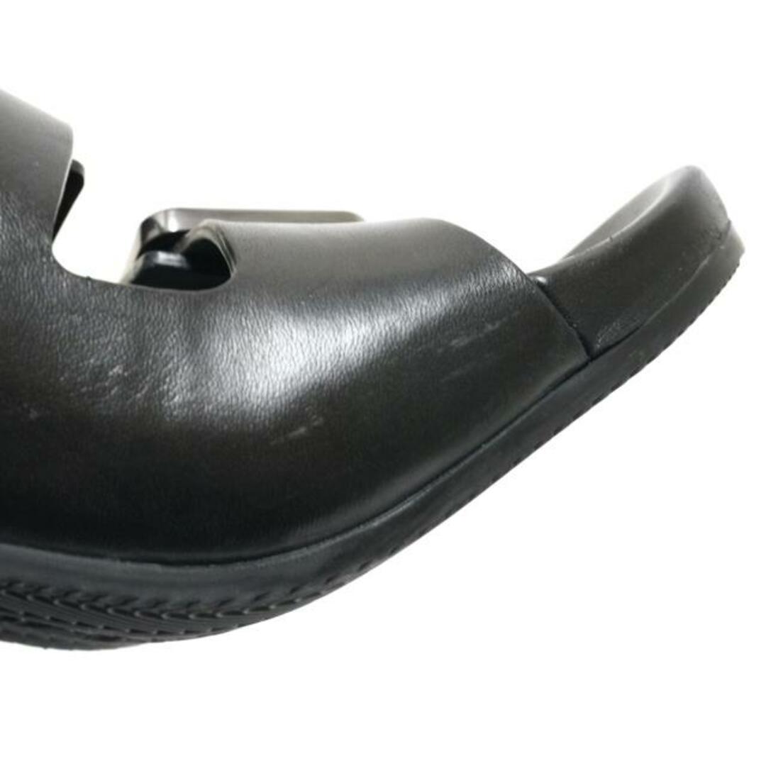 Balenciaga(バレンシアガ)のBALENCIAGA(バレンシアガ) サンダル 36 レディース美品  - 黒 レザー レディースの靴/シューズ(サンダル)の商品写真