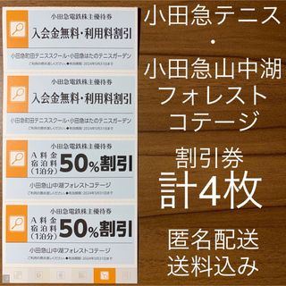 小田急山中湖フォレストコテージ 小田急町田テニススクール はたのテニスガーデン(レストラン/食事券)