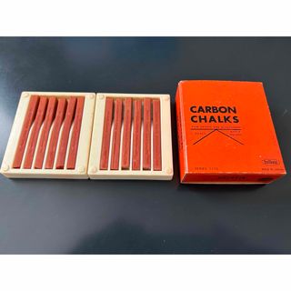 ホルベイン工業 - 新品未使用　HOLBEIN カーボンチョーク　Light Red 12本　送料込