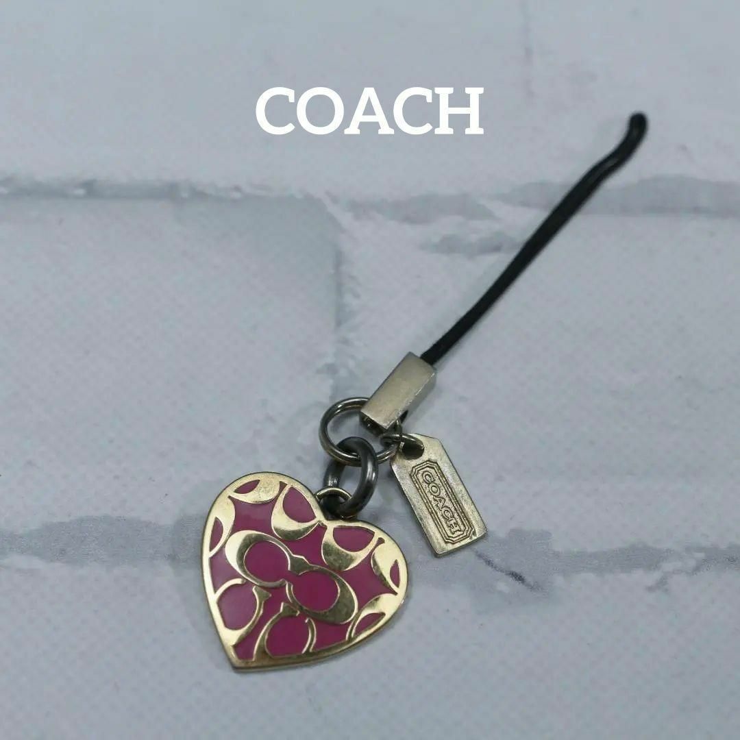 COACH - 【匿名配送】COACH コーチ キーホルダー ゴールド ハート