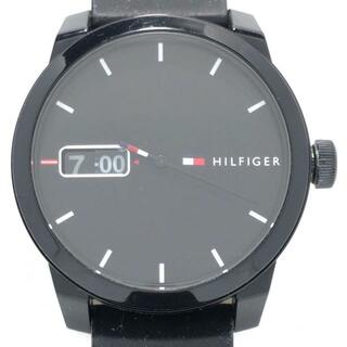 トミーヒルフィガー(TOMMY HILFIGER)のTOMMY HILFIGER(トミーヒルフィガー) 腕時計 - TH.306.1.47.2265 メンズ 黒(その他)