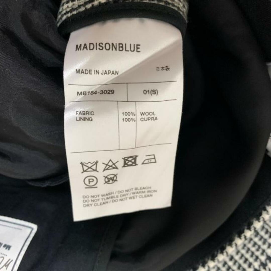 MADISONBLUE(マディソンブルー)のMADISON BLUE(マディソンブルー) パンツ サイズ01 S レディース - 黒×白 フルレングス/千鳥格子柄 レディースのパンツ(その他)の商品写真
