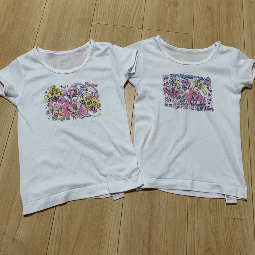 BANDAI(バンダイ)のプリキュア　半袖　肌着　110 キッズ/ベビー/マタニティのキッズ服女の子用(90cm~)(下着)の商品写真