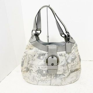 コーチ(COACH)のCOACH(コーチ) ショルダーバッグ ソーホー ホースアンドキャリッジ ホーボー F15209 グレー ジャガード×レザー(ショルダーバッグ)