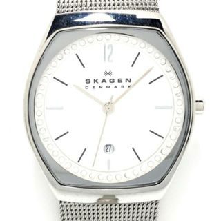 スカーゲン(SKAGEN)のSKAGEN(スカーゲン) 腕時計 - SKW2049 レディース ラインストーン シルバー(腕時計)