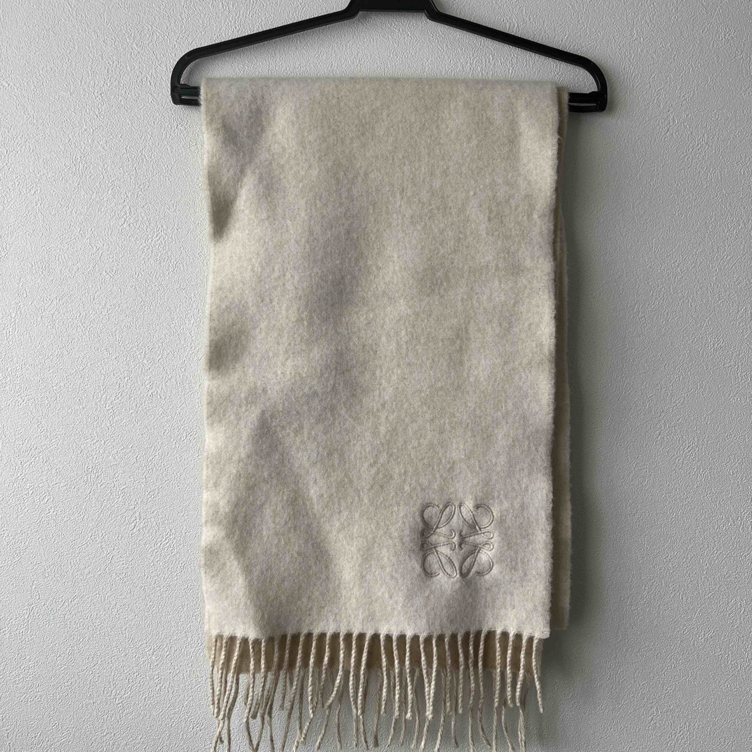 LOEWE(ロエベ)のLOEWE Anagram wool scarf　ウールマフラー レディースのファッション小物(マフラー/ショール)の商品写真