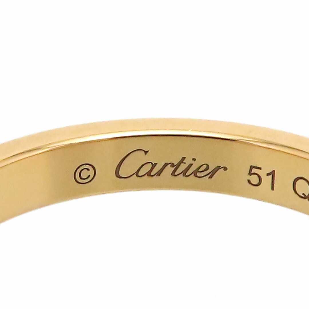 Cartier(カルティエ)のカルティエ ラブ リング SM ダイヤモンド #51 CRB4218151 Au750 (K18PG) レディース CARTIER [美品] 【中古】 【ジュエリー】 レディースのアクセサリー(リング(指輪))の商品写真