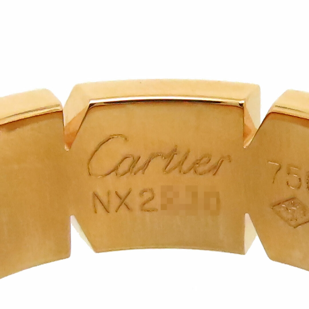 Cartier(カルティエ)のカルティエ タンク フランセーズ リング #50 750 (K18PG) レディース CARTIER 【中古】 【ジュエリー】 レディースのアクセサリー(リング(指輪))の商品写真
