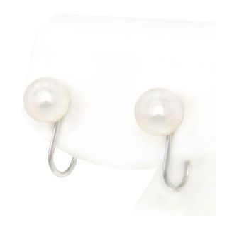 ミキモト(MIKIMOTO)のミキモト アコヤ パール イヤリング K18 (K18WG) レディース MIKIMOTO [美品] 【中古】 【ジュエリー】(イヤリング)