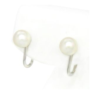 ミキモト(MIKIMOTO)のミキモト アコヤパール イヤリング WGK14 (K14WG) レディース MIKIMOTO [美品] 【中古】 【ジュエリー】(イヤリング)