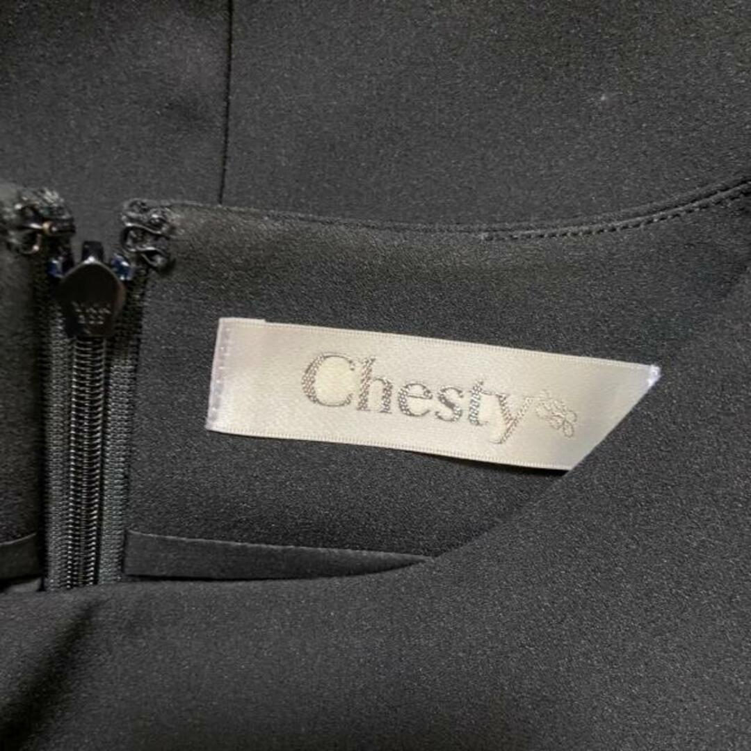 Chesty(チェスティ)のChesty(チェスティ) ワンピース サイズ0 XS レディース - 黒 長袖/ロング/スパンコール/ビーズ レディースのワンピース(その他)の商品写真