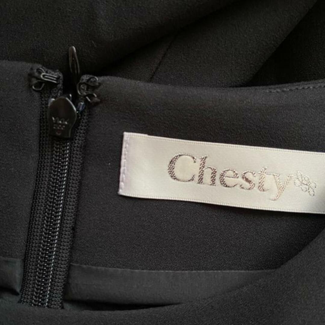 Chesty(チェスティ)のChesty(チェスティ) ワンピース サイズ0 XS レディース - 黒 長袖/ロング/スパンコール/ビーズ レディースのワンピース(その他)の商品写真