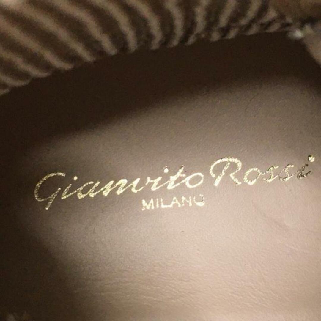 Gianvito Rossi(ジャンヴィットロッシ)のGianvito Rossi(ジャンヴィト・ロッシ) スニーカー 34 レディース美品  - ベージュ ハイカット レザー レディースの靴/シューズ(スニーカー)の商品写真