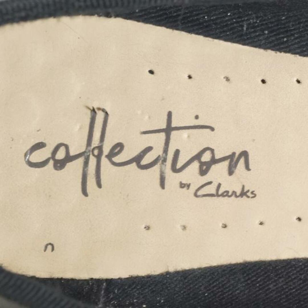 Clarks(クラークス)のClarks(クラークス) フラットシューズ US 6 M レディース - 黒 リボン レザー×化学繊維 レディースの靴/シューズ(その他)の商品写真