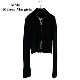 マルタンマルジェラ(Maison Martin Margiela)の新品❗️ MM6 Maison Margiela クロップドカーディガン S(ニット/セーター)