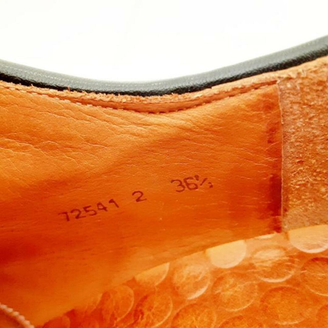 CHIE MIHARA(チエミハラ)のCHIE MIHARA(チエミハラ) ブーティ 35 1/2 レディース - 黒 フリル レザー レディースの靴/シューズ(ブーティ)の商品写真