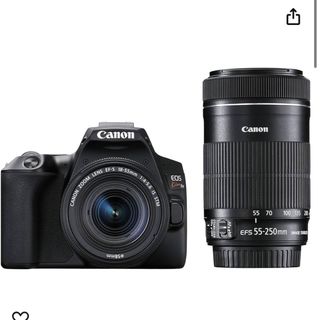 キヤノン(Canon)のCanon  EOS KISS X10 Wズームキット BK(デジタル一眼)