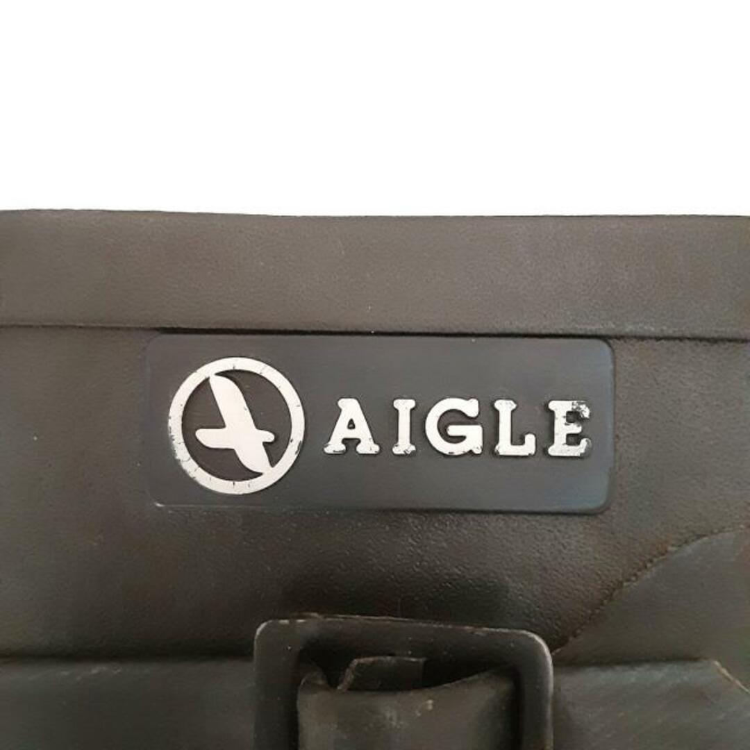 AIGLE(エーグル)のAIGLE(エーグル) レインブーツ 36 レディース - 黒 ラバー レディースの靴/シューズ(レインブーツ/長靴)の商品写真