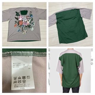 良品■Vivienne Westwood MAN■NEWフラワー ビッグＴシャツ