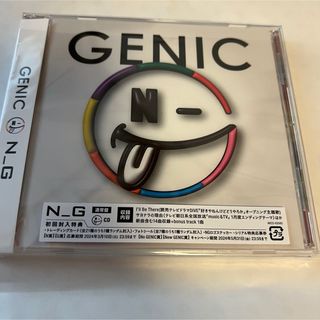 GENIC 3rdアルバム N_G 通常盤 新品未再生(ポップス/ロック(邦楽))