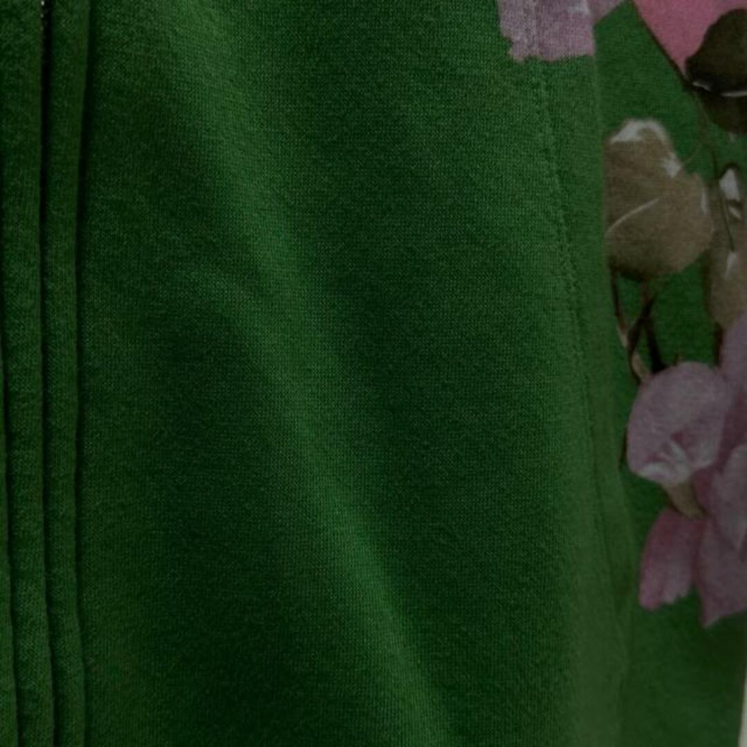 の正規取扱店で VALENTINO(バレンチノ) パーカー サイズXS レディース - ピンク×グリーン×マルチ 長袖/ジップアップ/花柄