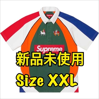 シュプリーム(Supreme)のSupreme s/s rugby シュプリームラグビー　XXL(Tシャツ/カットソー(半袖/袖なし))