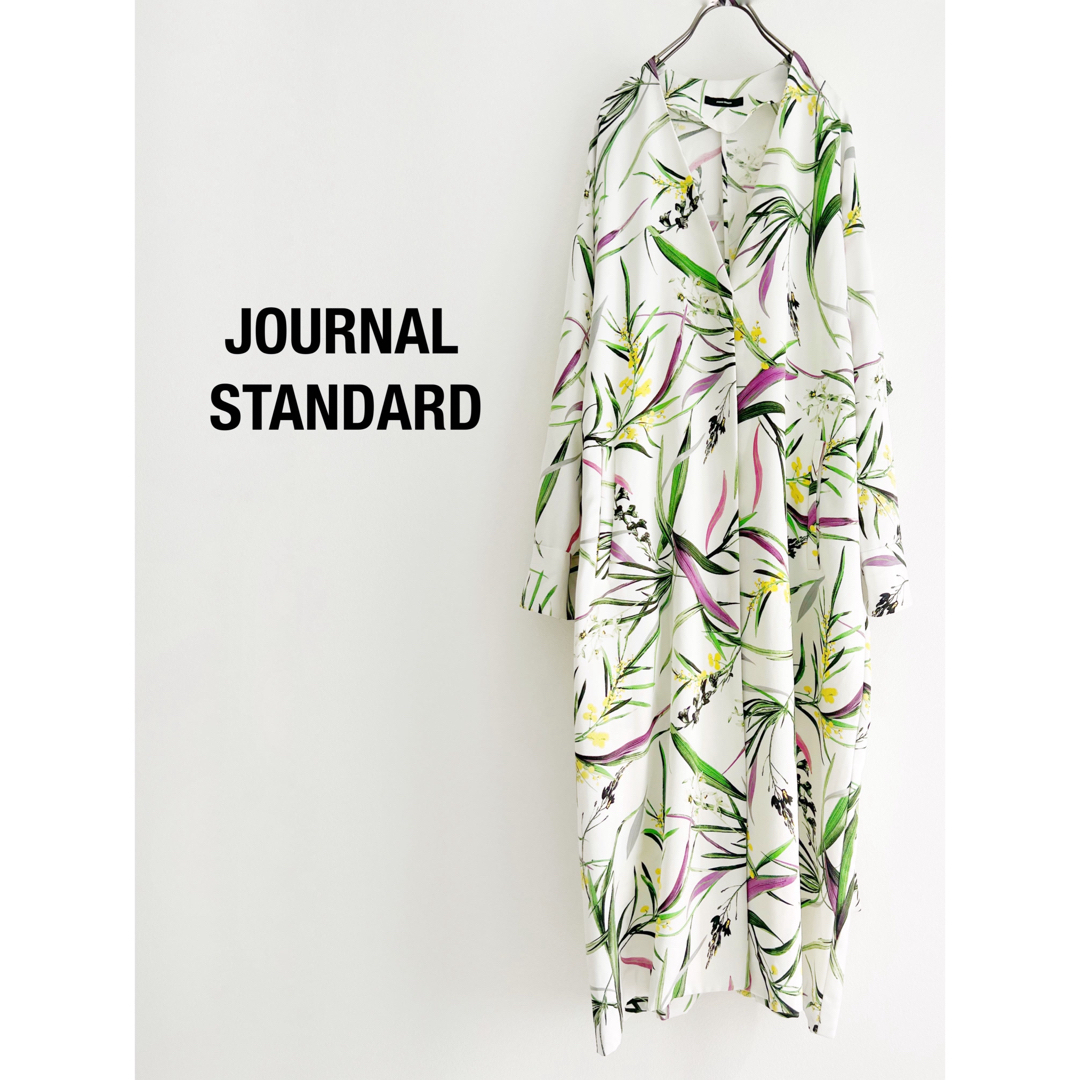 JOURNAL STANDARD - JOURNAL STANDARD ボタニカルプリントガウンワンピース
