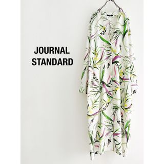 ジャーナルスタンダード(JOURNAL STANDARD)のJOURNAL STANDARD ボタニカルプリントガウンワンピース(ロングワンピース/マキシワンピース)