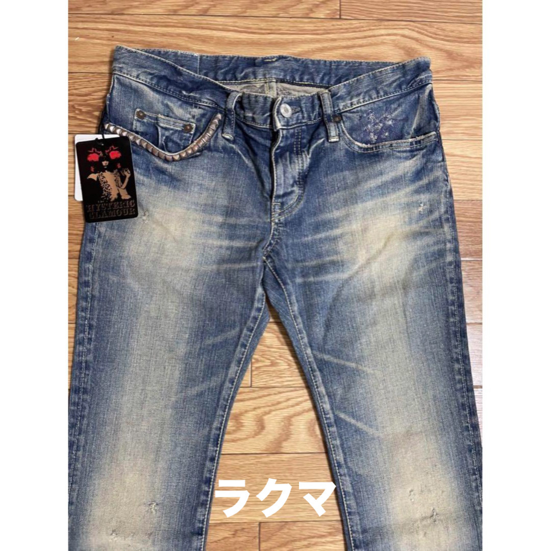 HYSTERIC GLAMOUR(ヒステリックグラマー)の七分丈デニム35700円★HYSTERIC GLAMOUR★ヒステリックグラマー レディースのパンツ(デニム/ジーンズ)の商品写真