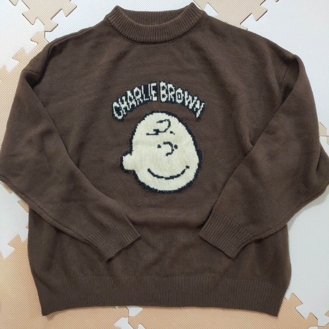 FREAK'S STORE(フリークスストア)のPEANUTS×FREAK'S STOREビッグシルエット ジャガードニット メンズのトップス(ニット/セーター)の商品写真