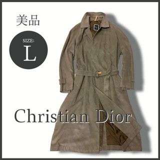 最高級 Dior クリスチャンディオール バルマカーンコート ベージュ L 美品