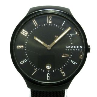 スカーゲン(SKAGEN)のSKAGEN(スカーゲン) 腕時計 ブラックスチールメッシュウォッチ SKW6547 メンズ 黒(その他)