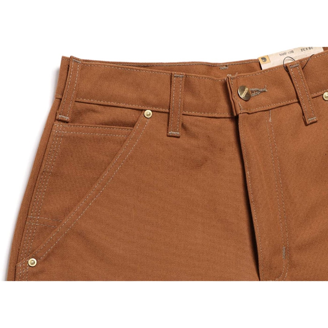 carhartt(カーハート)のカーハート　B01　ペインターパンツ　茶　34W 30L 　●新品●訳あり メンズのパンツ(ペインターパンツ)の商品写真