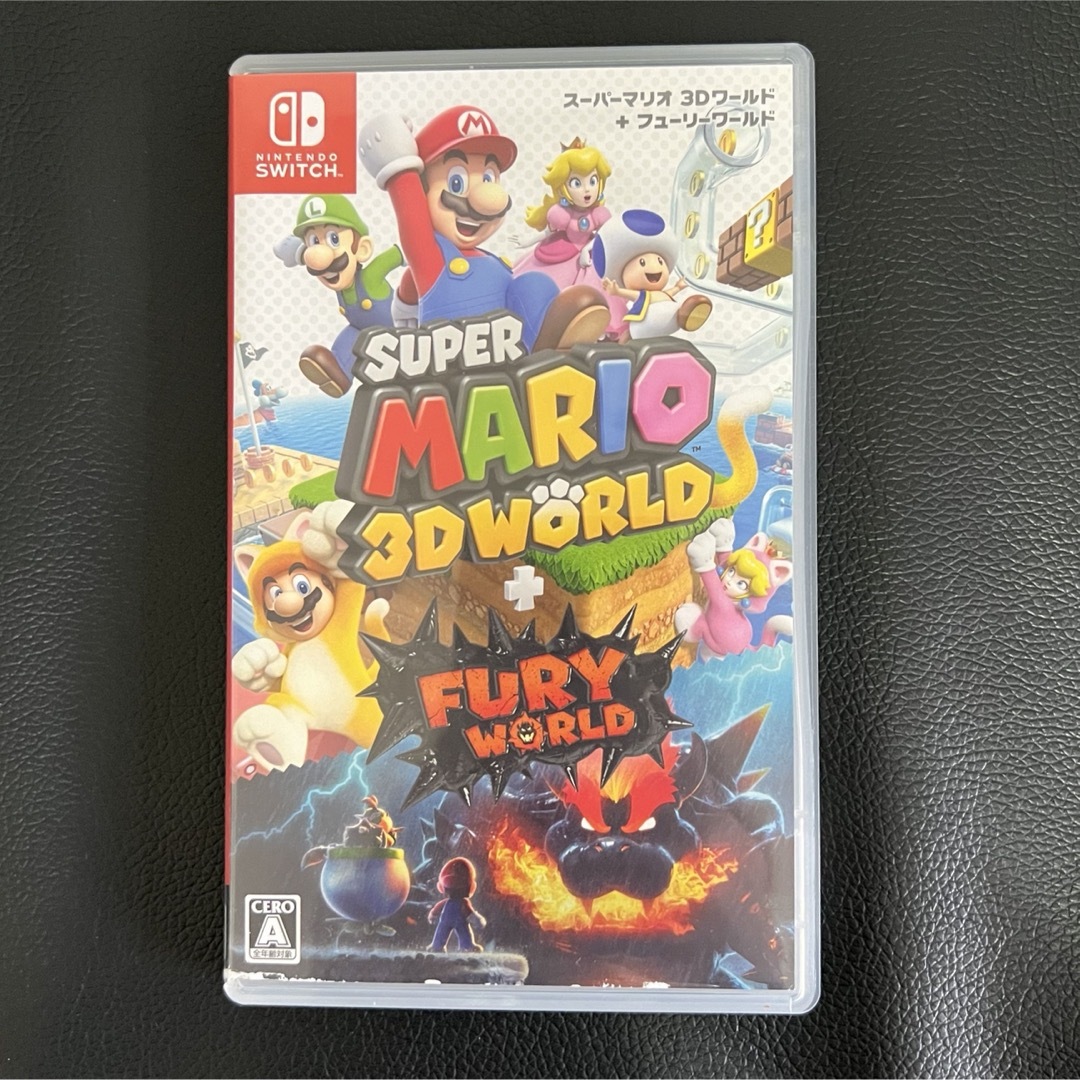 任天堂(ニンテンドウ)のSUPER MARIO 3D WORLD+FURY WORLD エンタメ/ホビーのゲームソフト/ゲーム機本体(家庭用ゲームソフト)の商品写真