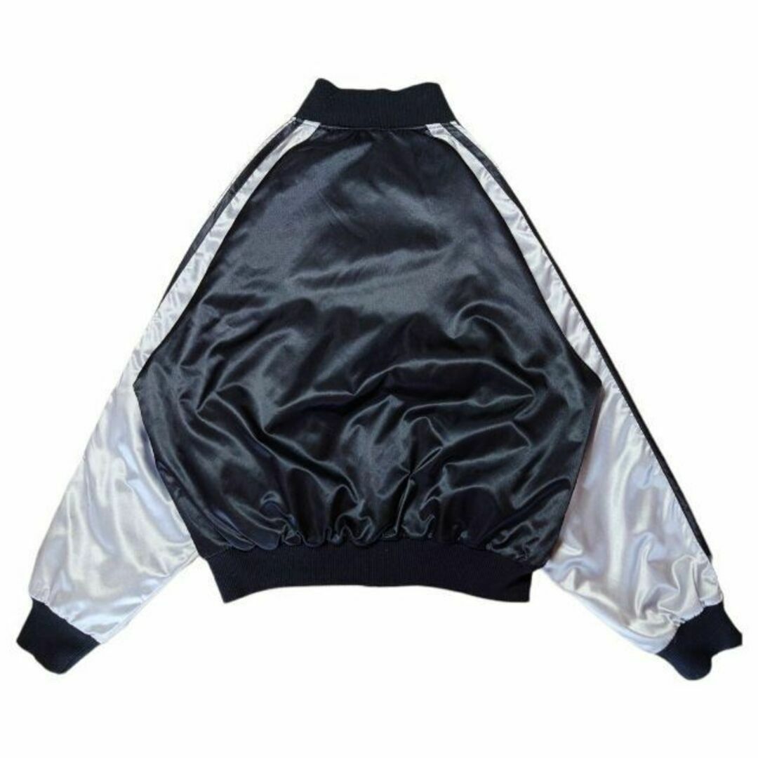 adidas - 80s adidas 三本ライン ナイロンスタジャン 古着 adidas - 80s adidas 三本ライン ナイロンスタジャン 古着