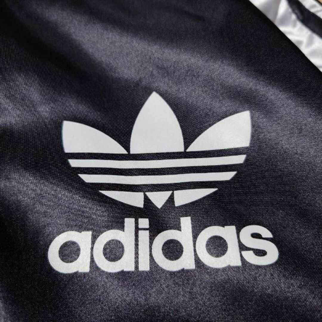 adidas - 80s adidas 三本ライン ナイロンスタジャン 古着 adidas - 80s adidas 三本ライン ナイロンスタジャン 古着