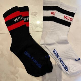 ヴェトモン(VETEMENTS)のvetements 靴下　ソックス(ソックス)