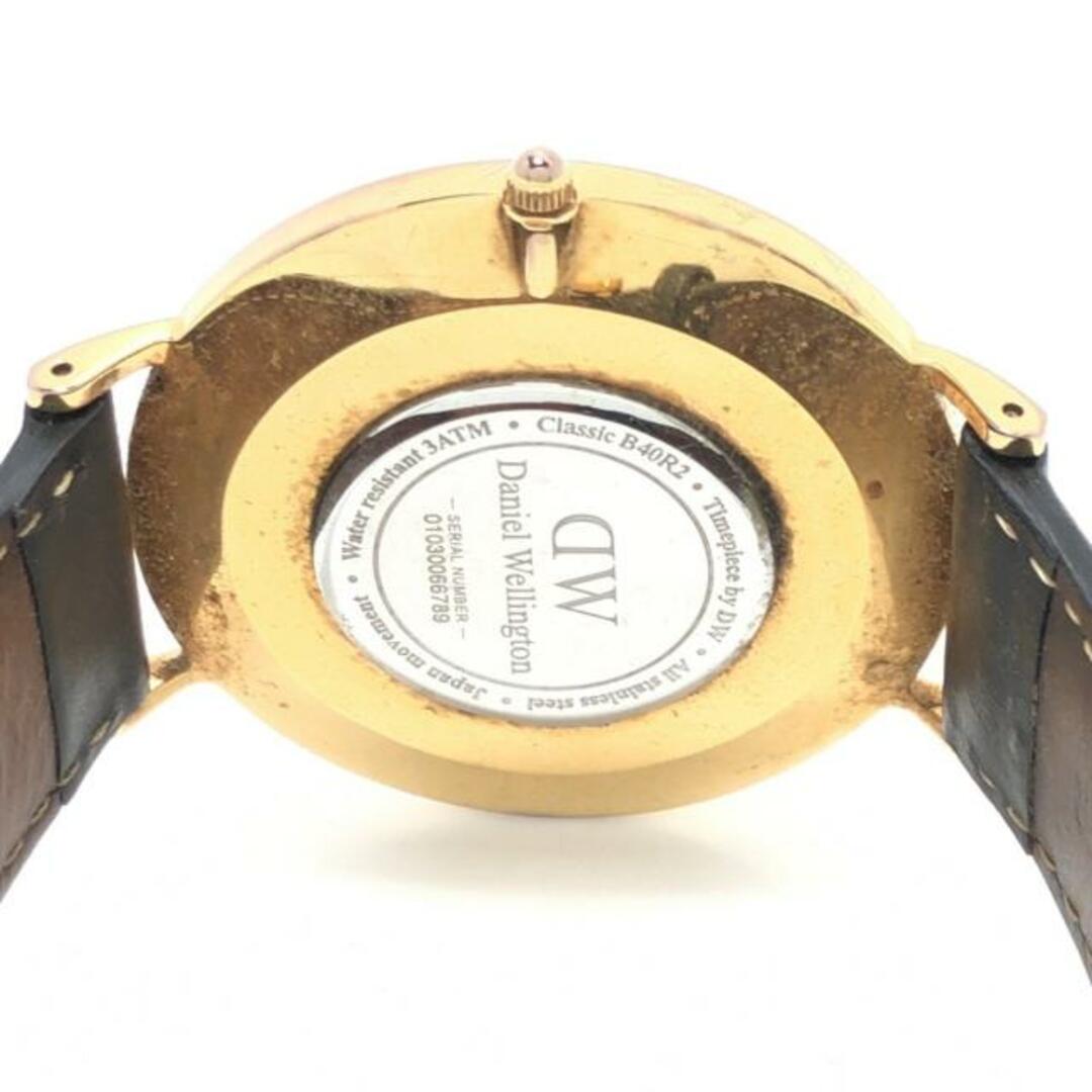 Daniel Wellington(ダニエルウェリントン)のDaniel Wellington(ダニエルウェリントン) 腕時計 - B40R2 メンズ 白 メンズの時計(その他)の商品写真