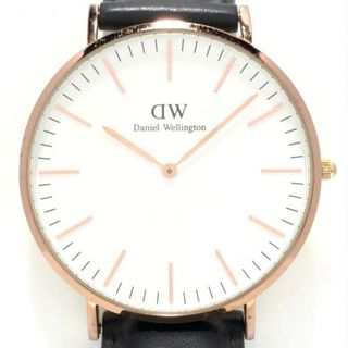 ダニエルウェリントン(Daniel Wellington)のDaniel Wellington(ダニエルウェリントン) 腕時計 - B40R2 メンズ 白(その他)