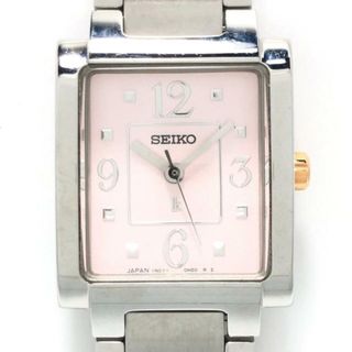 セイコー(SEIKO)のSEIKO(セイコー) 腕時計 LUKIA(ルキア) 1N01-0EA0 レディース ライトピンク(腕時計)