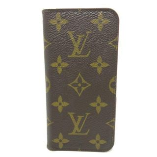 ルイヴィトン(LOUIS VUITTON)のLOUIS VUITTON(ルイヴィトン) 携帯電話ケース モノグラム IPHONE7&8フォリオ M61906 ローズ モノグラム・キャンバス(モバイルケース/カバー)