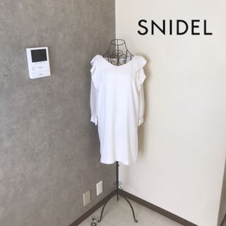 スナイデル(SNIDEL)のスナイデル♡1度着用　ワンピース(ひざ丈ワンピース)