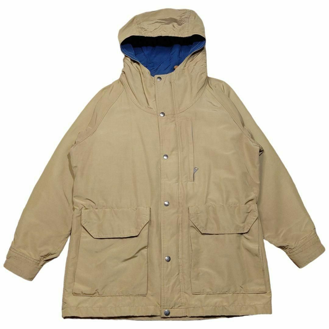 THE NORTH FACE(ザノースフェイス)のUSA製　80sザノースフェイス　ナイロンマウンテンパーカー　古着　茶タグ メンズのジャケット/アウター(マウンテンパーカー)の商品写真