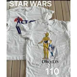 スターウォーズ　tシャツ ユニクロ　110 新品 半袖Tシャツ(Tシャツ/カットソー)