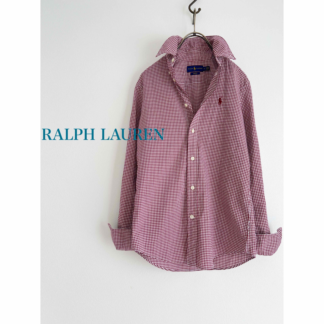 POLO RALPH LAUREN(ポロラルフローレン)のRALPH LAUREN ギンガムチェックシャツ レディースのトップス(シャツ/ブラウス(長袖/七分))の商品写真