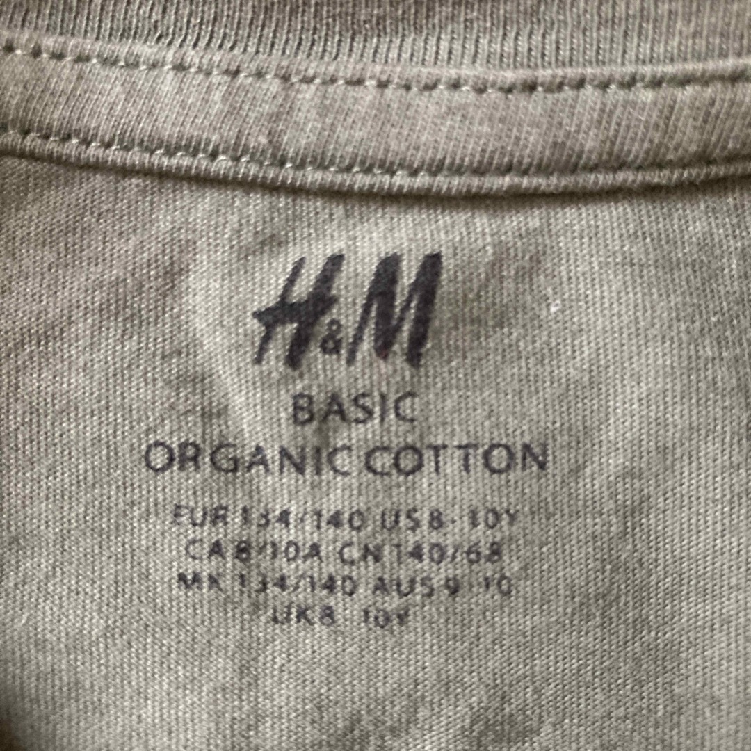 H&M(エイチアンドエム)のH&M キッズ長袖Tシャツ2枚　135〜140cm キッズ/ベビー/マタニティのキッズ服男の子用(90cm~)(Tシャツ/カットソー)の商品写真